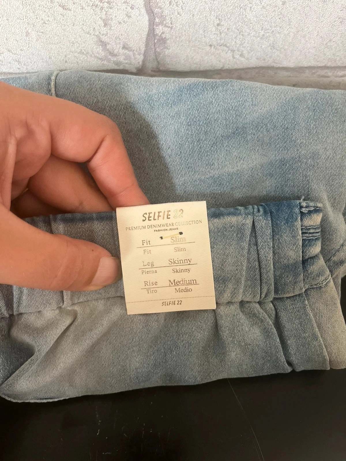 Selfie 22 denim jogging jeans – Size 34 – Very good condition – photo 3
